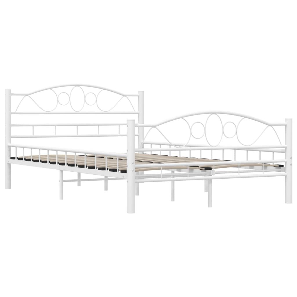 vidaXL Bedframe 120x200 Wit - Zo Goed Als Nieuw! 40% Korting