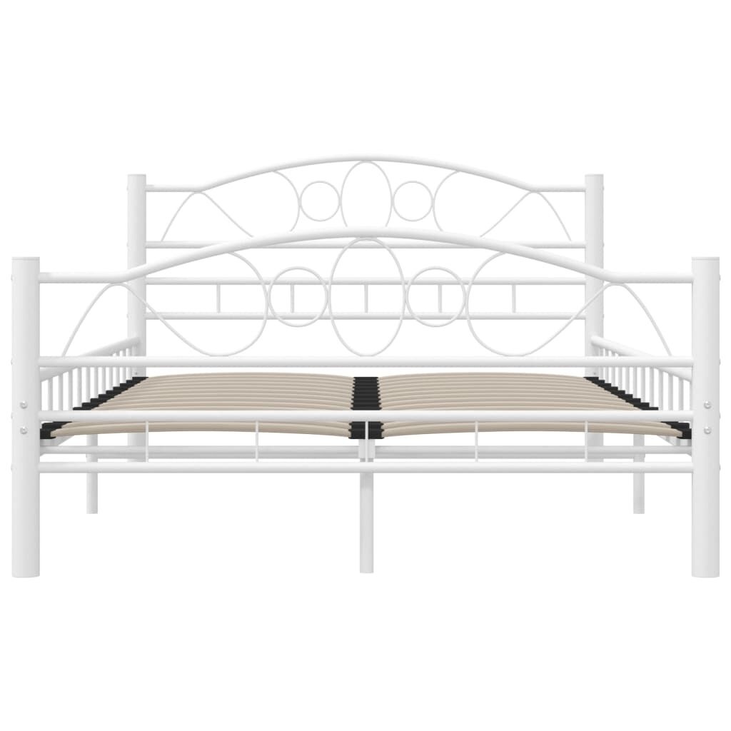 vidaXL Bedframe 120x200 Wit - Zo Goed Als Nieuw! 40% Korting