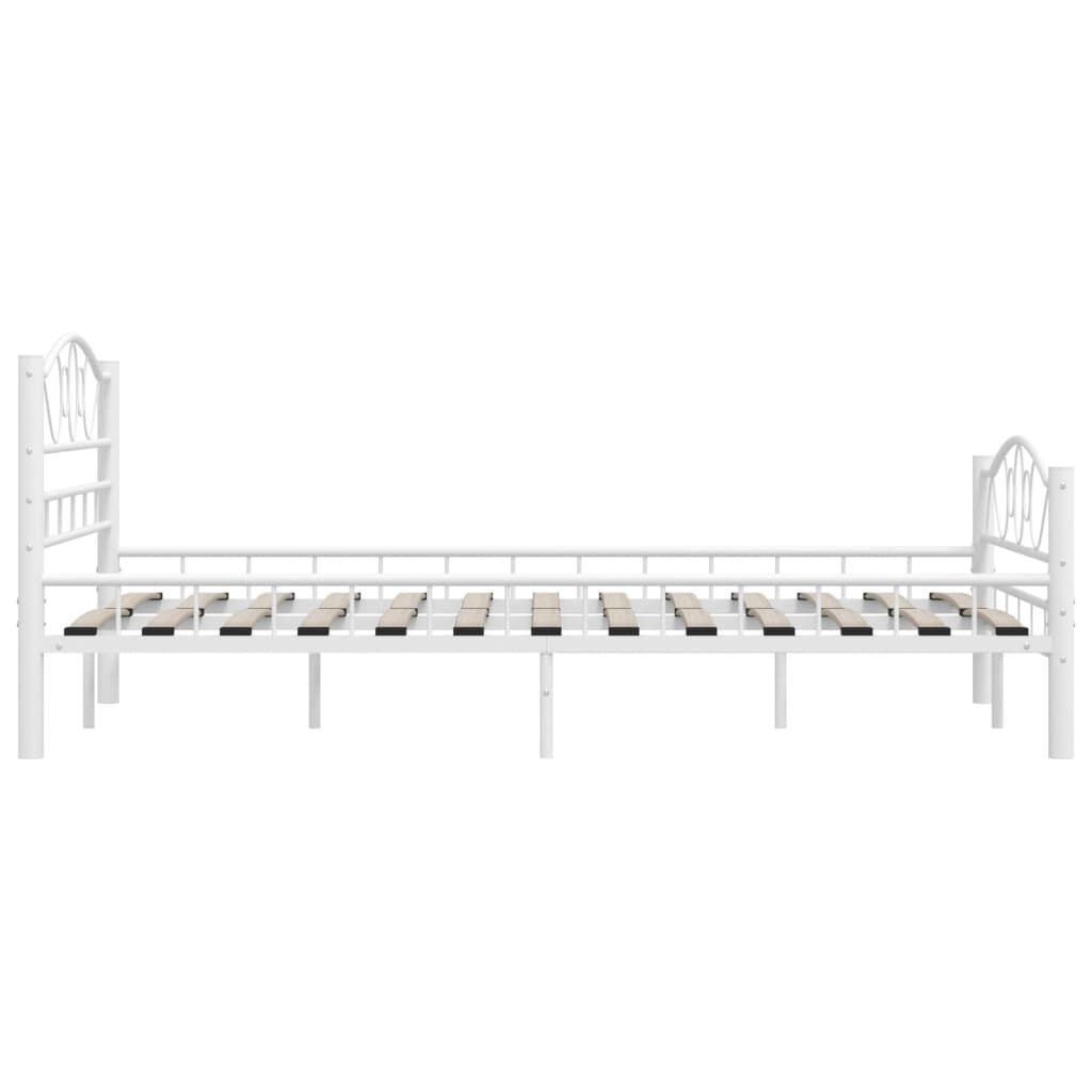 vidaXL Bedframe 120x200 Wit - Zo Goed Als Nieuw! 40% Korting