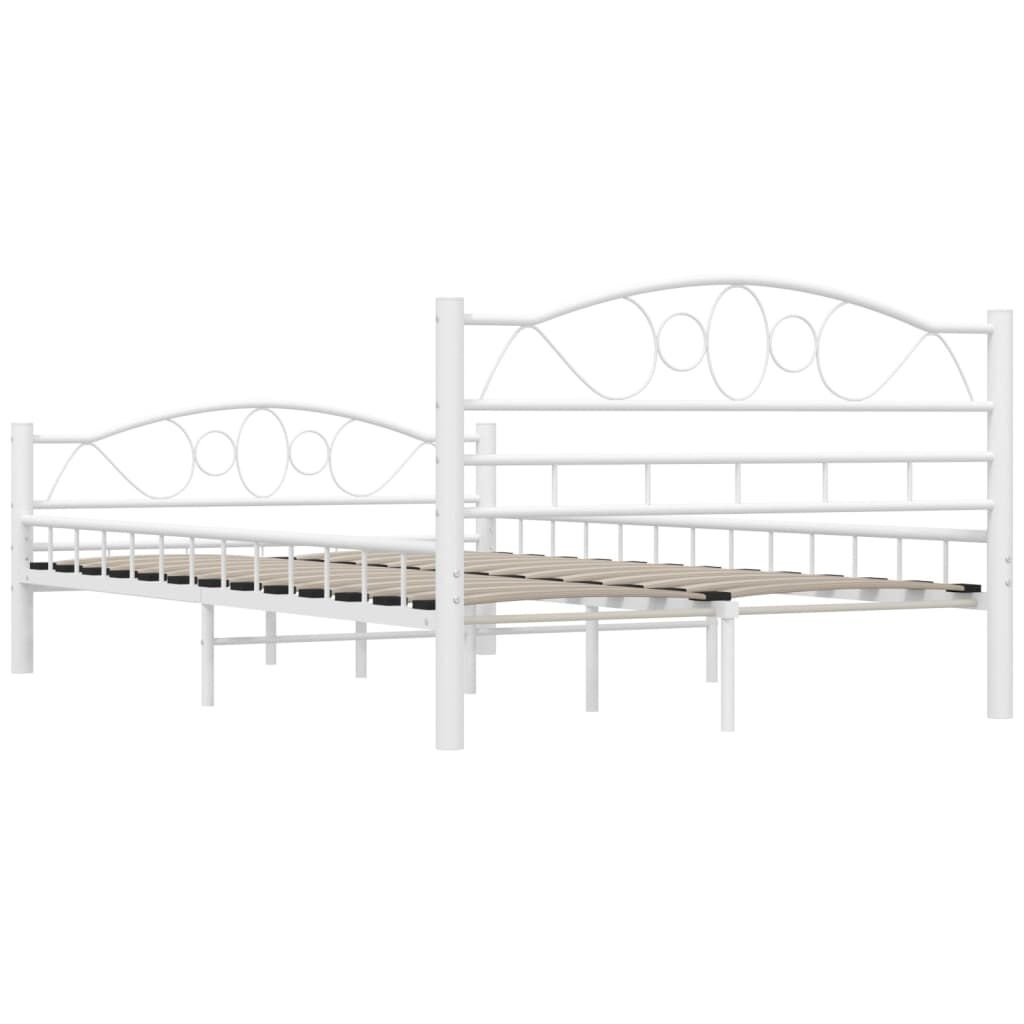 vidaXL Bedframe 120x200 Wit - Zo Goed Als Nieuw! 40% Korting