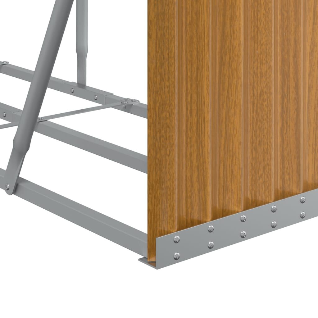 Haardhoutopslag 300cm Lichtbruin - 40% Korting!