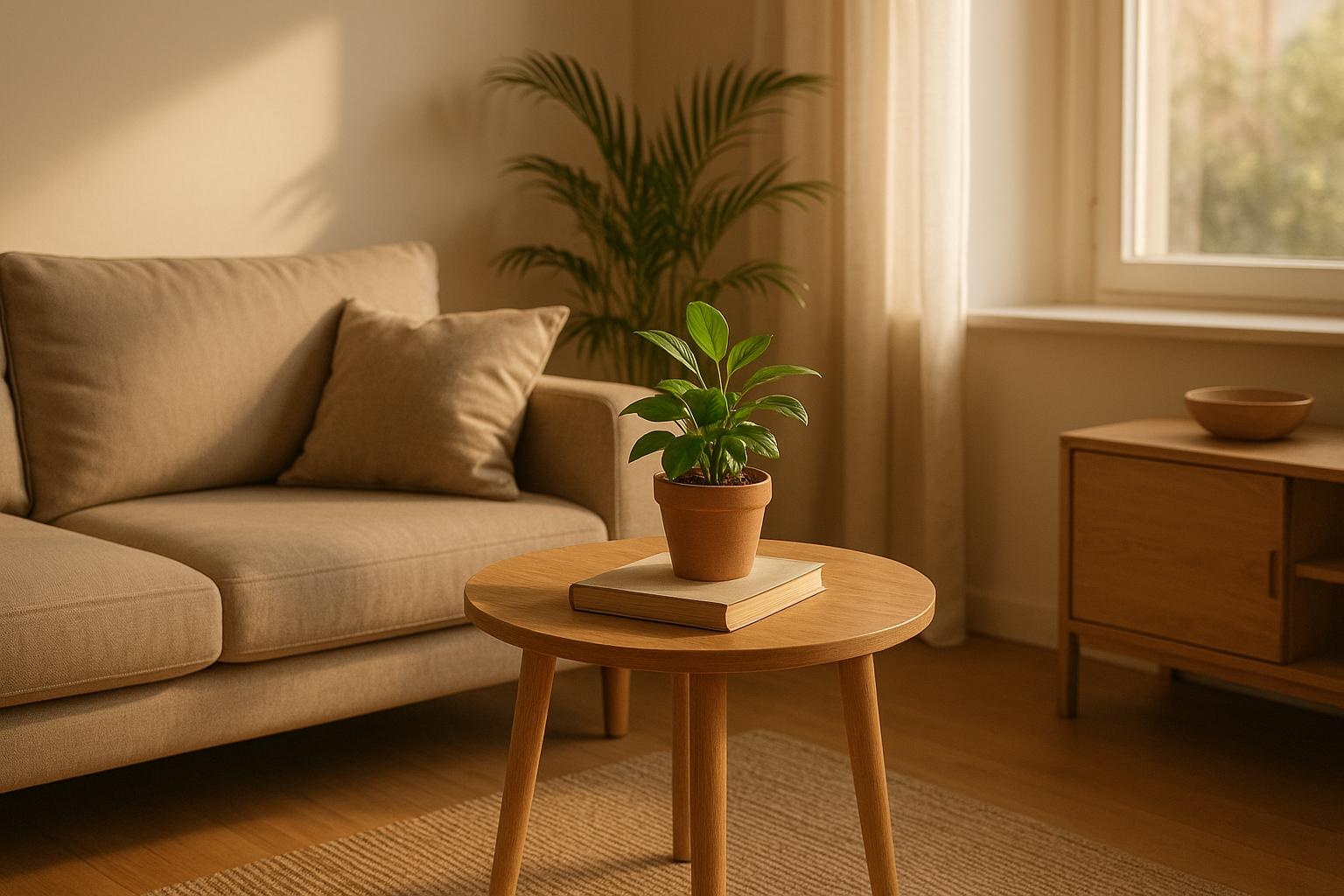 Duurzaam wonen met bijzettafels uit retourpartijen: tips en inspiratie