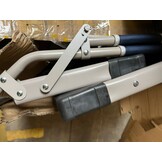 Tuinstoel Ligstoel 2in1 Marineblauw - Frame Schade - 76% Korting!