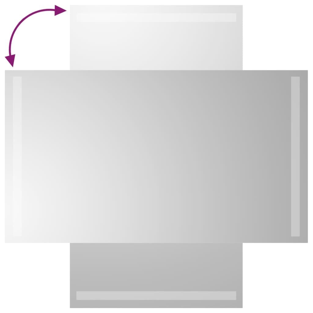 LED Badkamerspiegel 40x70cm - 40% Korting! (Retour)