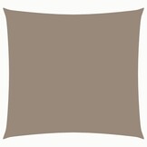 vidaXL Zonnescherm Vierkant 2,5x2,5m Taupe -46%