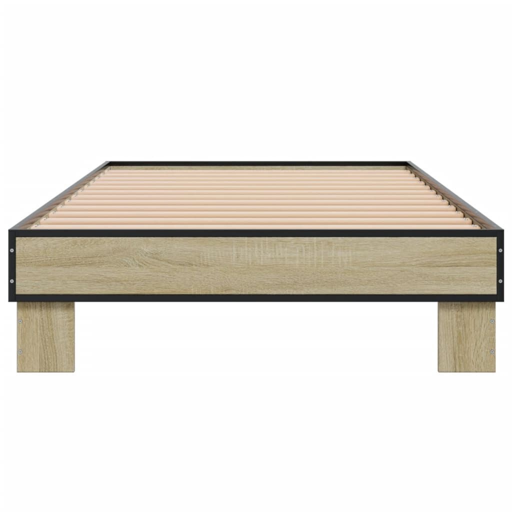 Bedframe Sonoma Eiken 100x200 - 47% Korting! Nieuw!