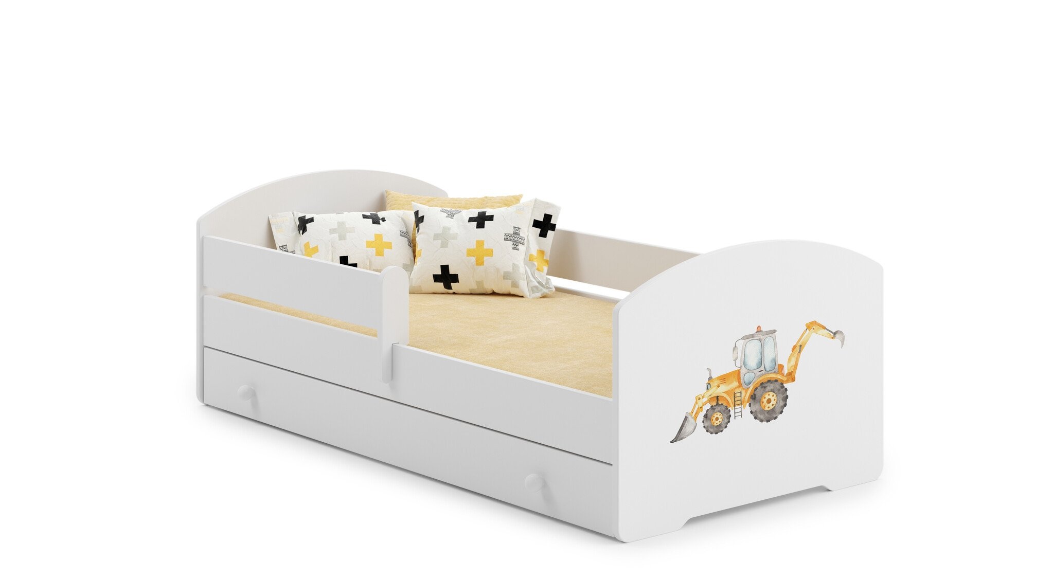 Tractor Kinderbed 160x80 + Matras - 67% Korting! (Met Schade)