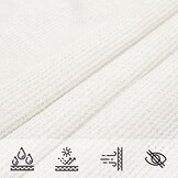 VidaXL Zonnezeil Wit 3x4x5m - 51% Korting! (Retour)