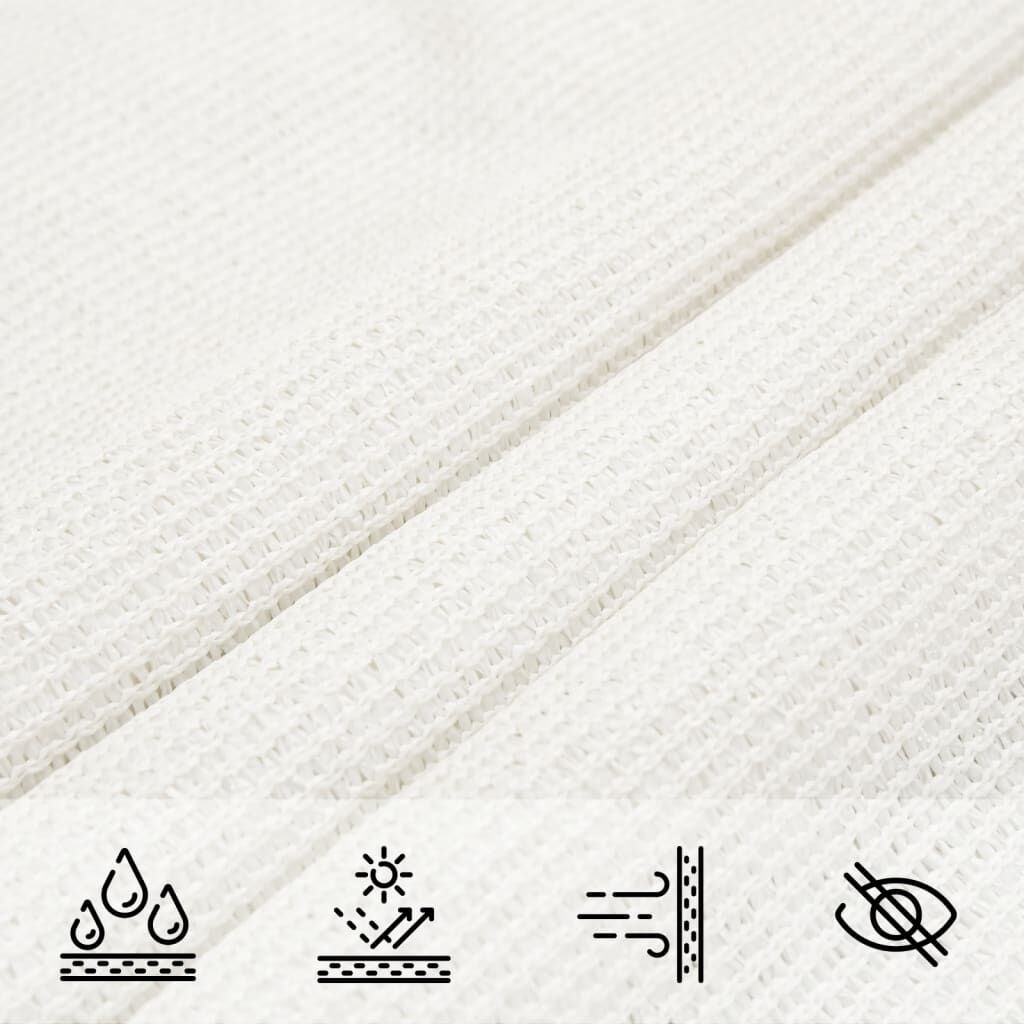 VidaXL Zonnezeil Wit 3x4x5m - 51% Korting! (Retour)