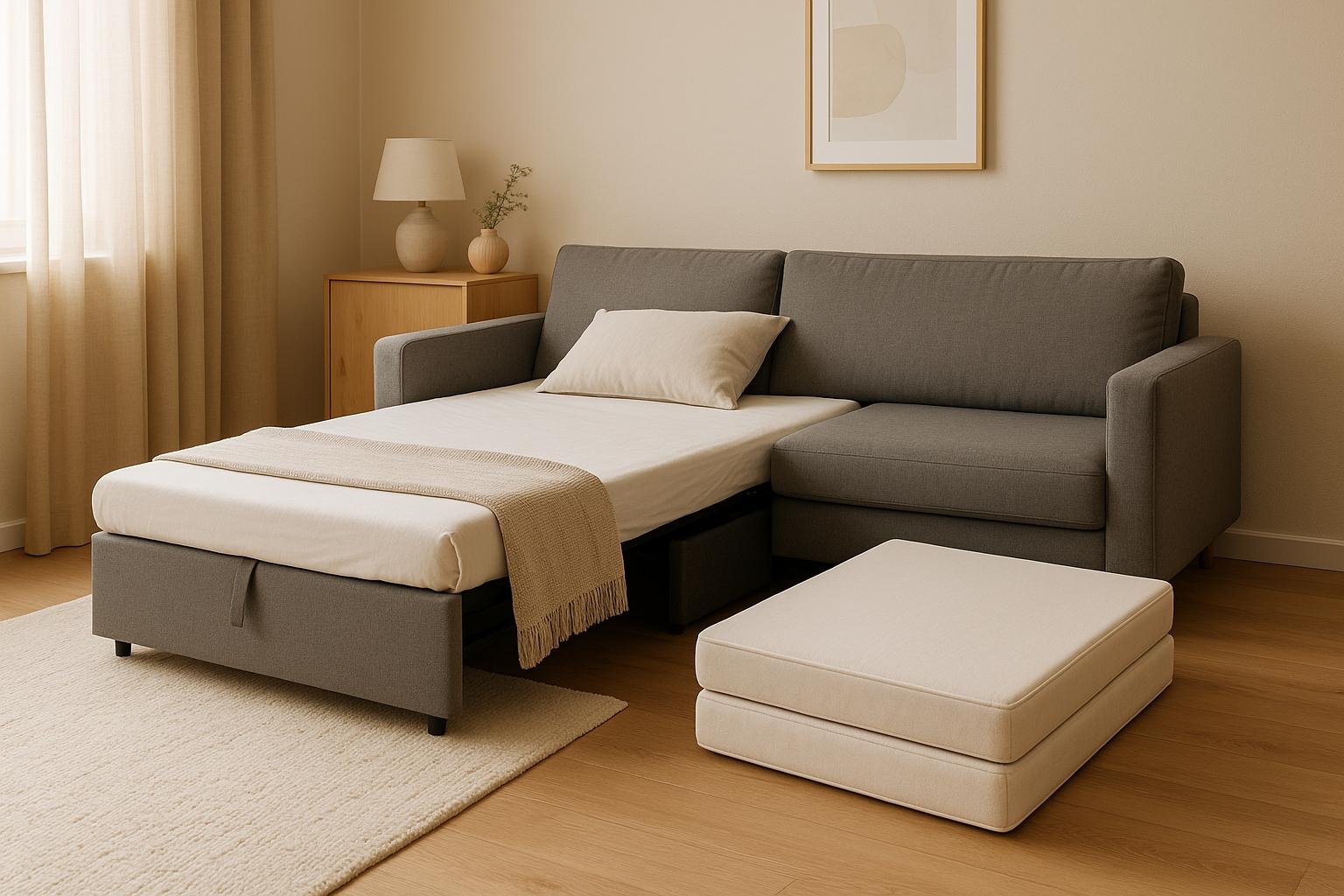 Logeermatras vs. slaapbank: wat is slimmer voor jouw huis?