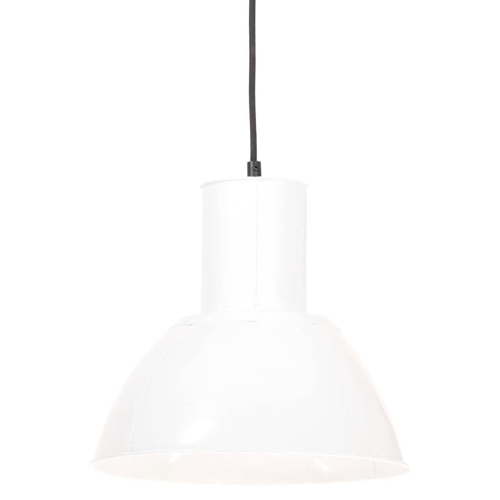 vidaXL Hanglamp Wit - E27, 28,5cm - 60% Korting! (Krasjes)