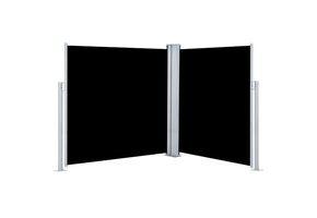 vidaXL Windscherm 140x600cm Zwart - Beschadigd - 76% Korting!