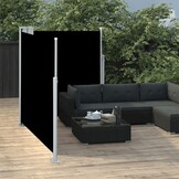 vidaXL Windscherm 140x600cm Zwart - Beschadigd - 76% Korting!