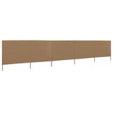 VidaXL Windscherm 600cm Taupe - 59% Korting! Krasjes, Topdeal!