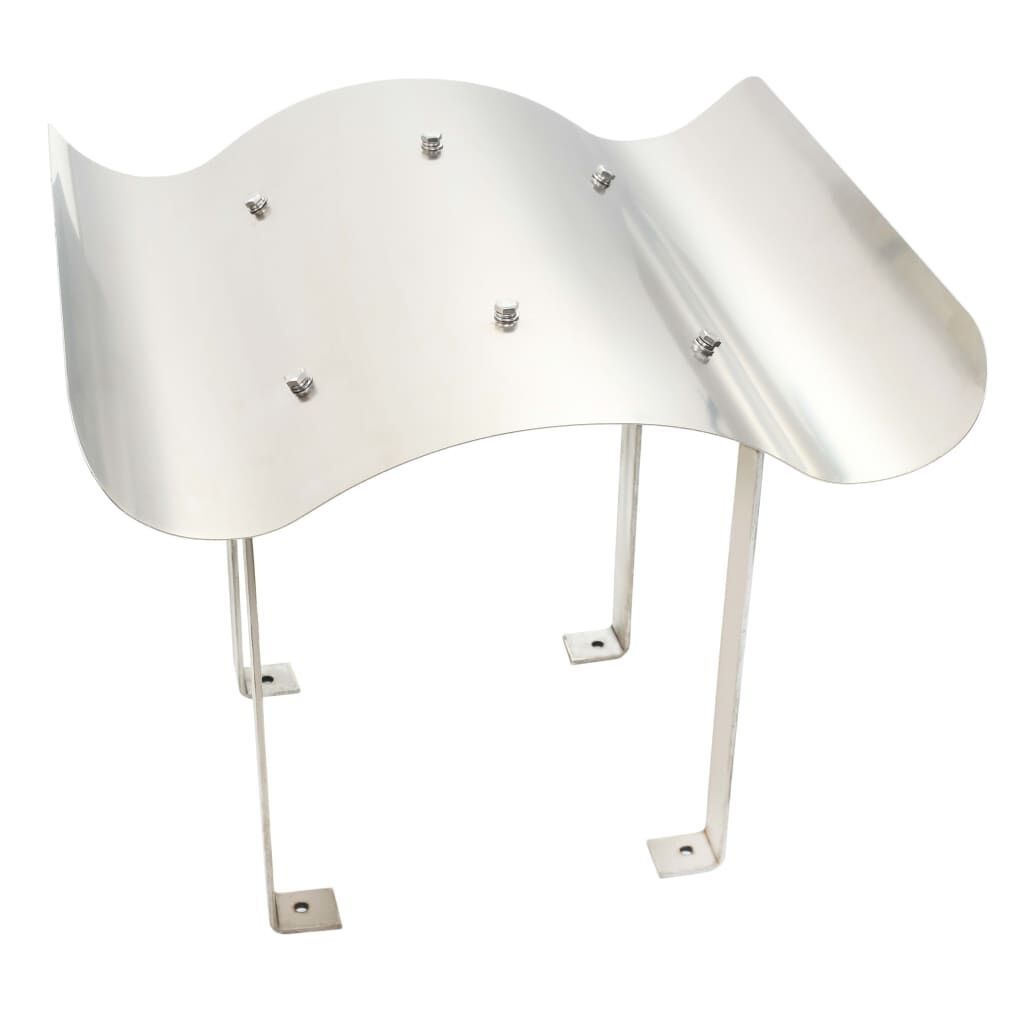 Schoorsteenkap RVS Zilver - 60x60cm - 59% Korting!