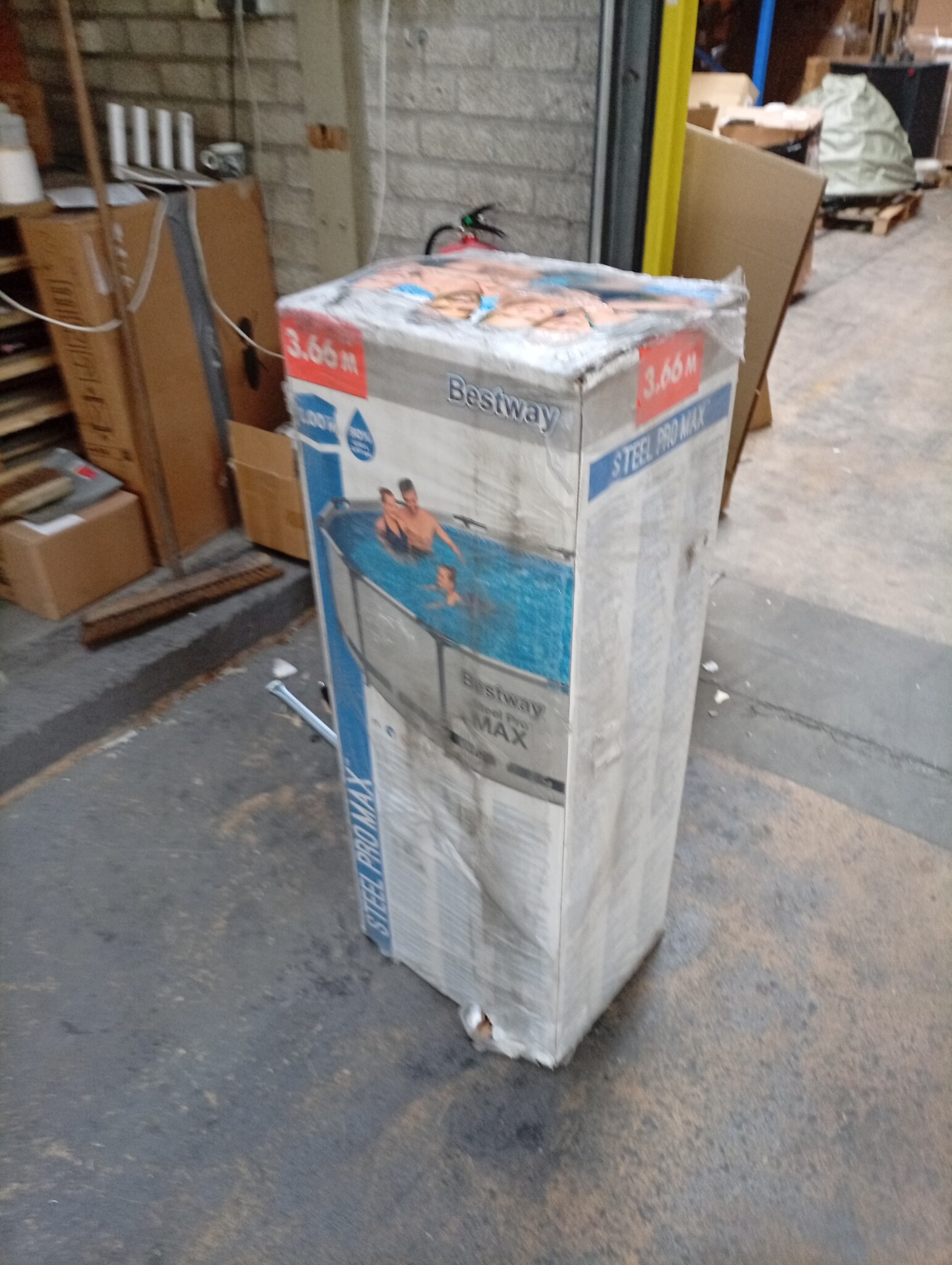 Bestway Zwembad Set 366x100cm - Pomp & Trap - 40% Korting!