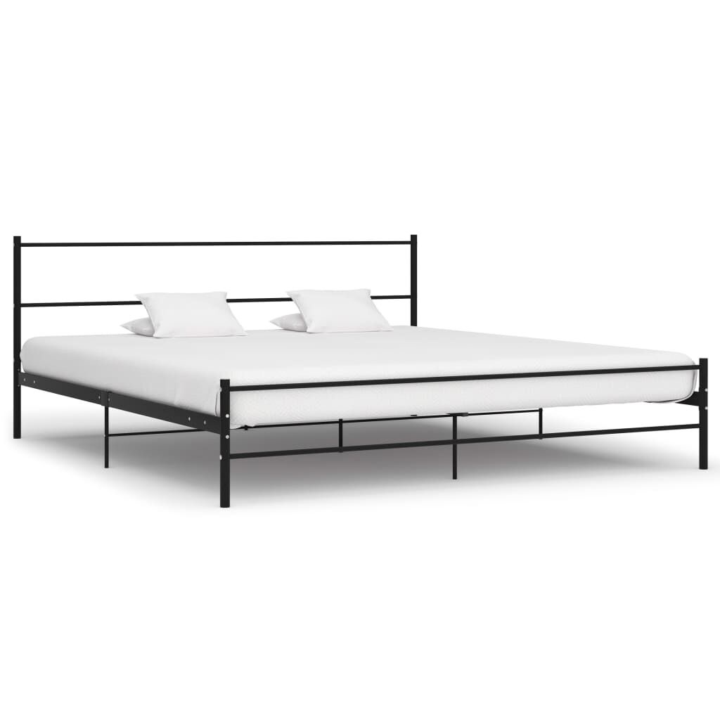 VidaXL Bedframe 200x200 Zwart - 55% Korting!
