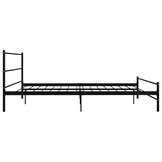 VidaXL Bedframe 200x200 Zwart - 55% Korting!