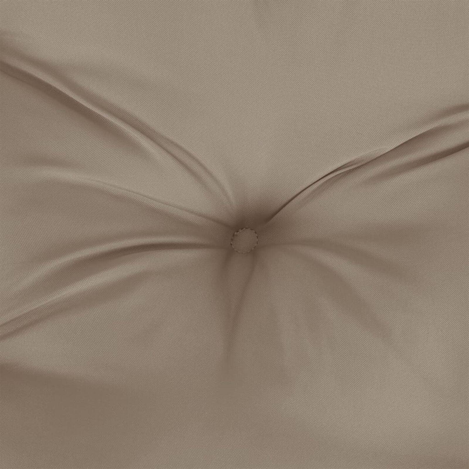 vidaXL Stoelkussens Hoge Rug Taupe (2 st) - 40% Korting!