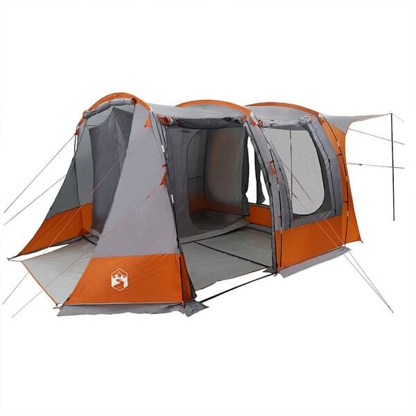 VidaXL Autotent Grijs/Oranje - Waterproof - 40% Korting!