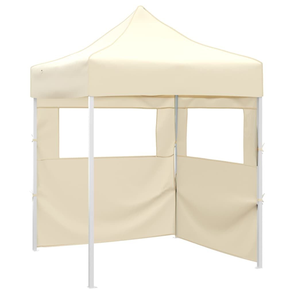 Partytent 2x2m Crème - 55% Korting! (Kras op Zeil)