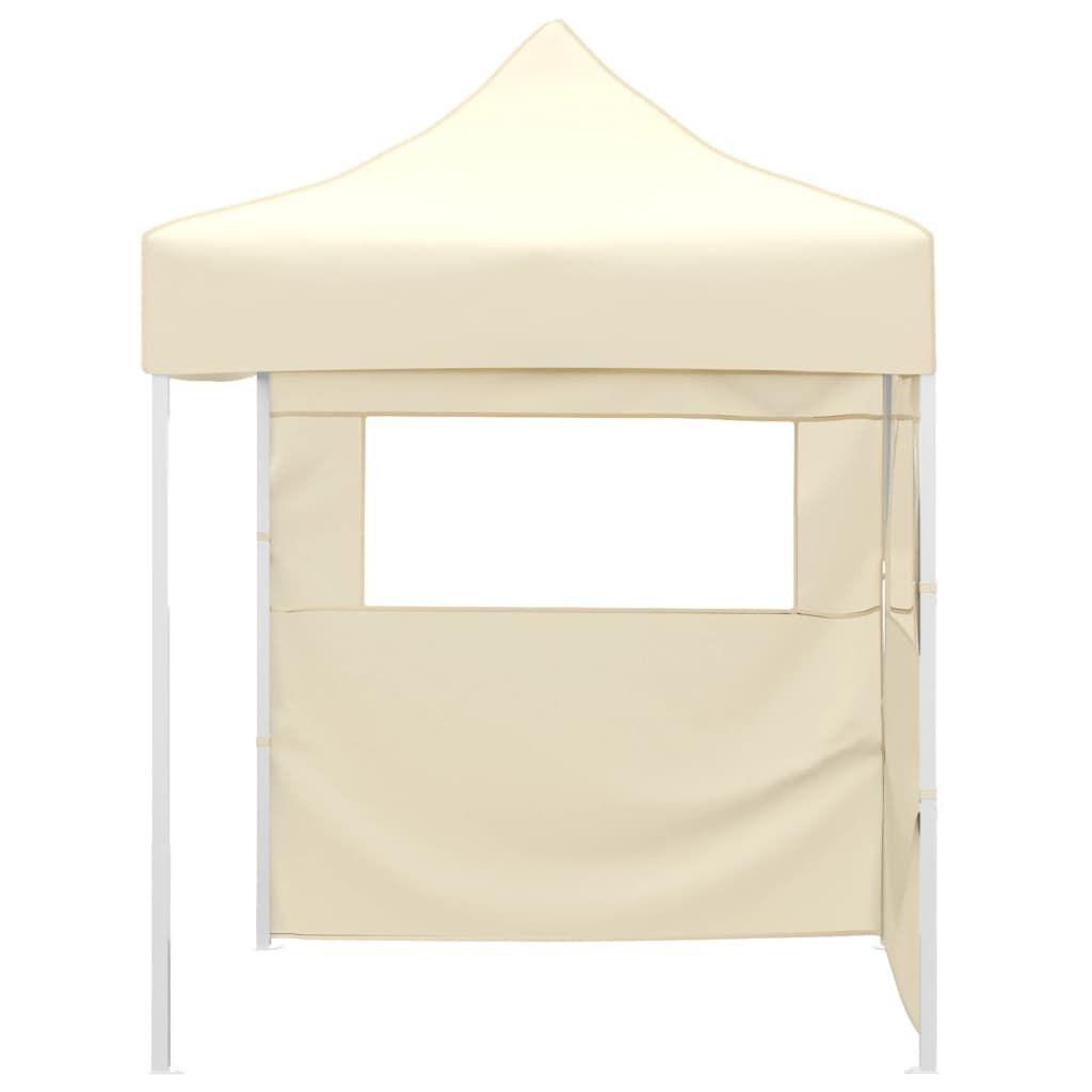 Partytent 2x2m Crème - 55% Korting! (Kras op Zeil)