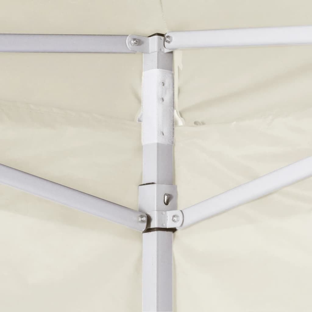 Partytent 2x2m Crème - 55% Korting! (Kras op Zeil)