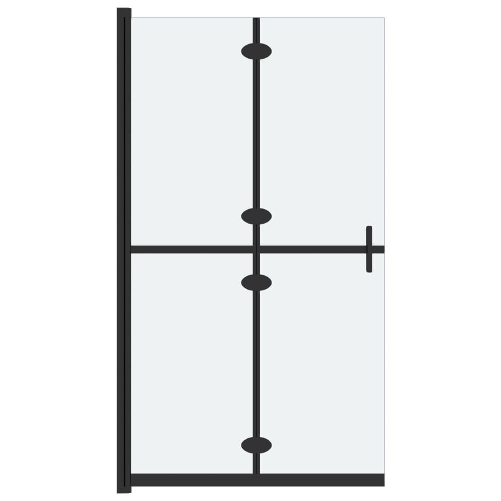Inloopdouchewand Inklapbaar 70x190 cm -55%! Mat Glas