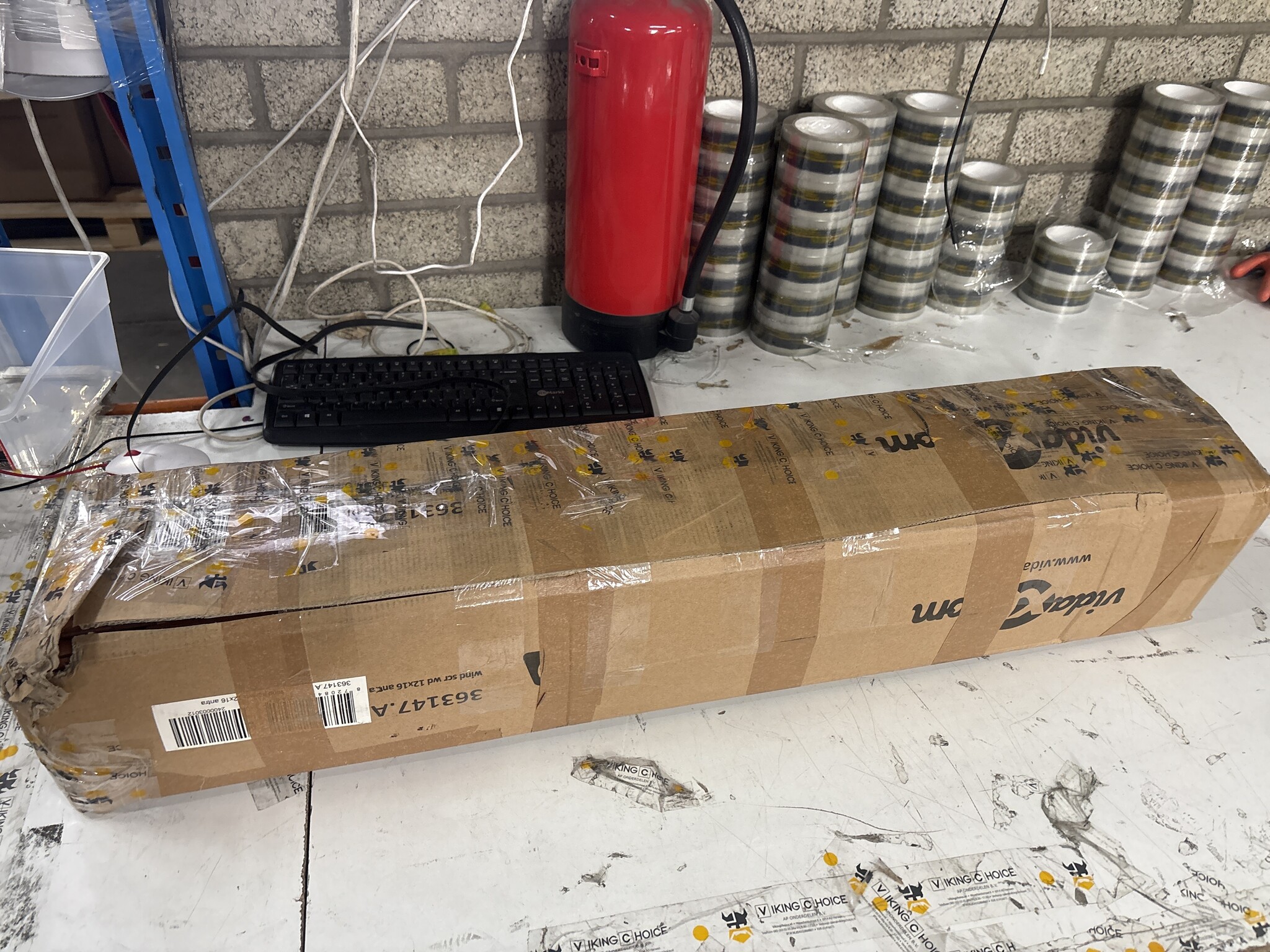 VidaXL Windscherm Antraciet 1200cm - 70% Korting! (Krasjes)
