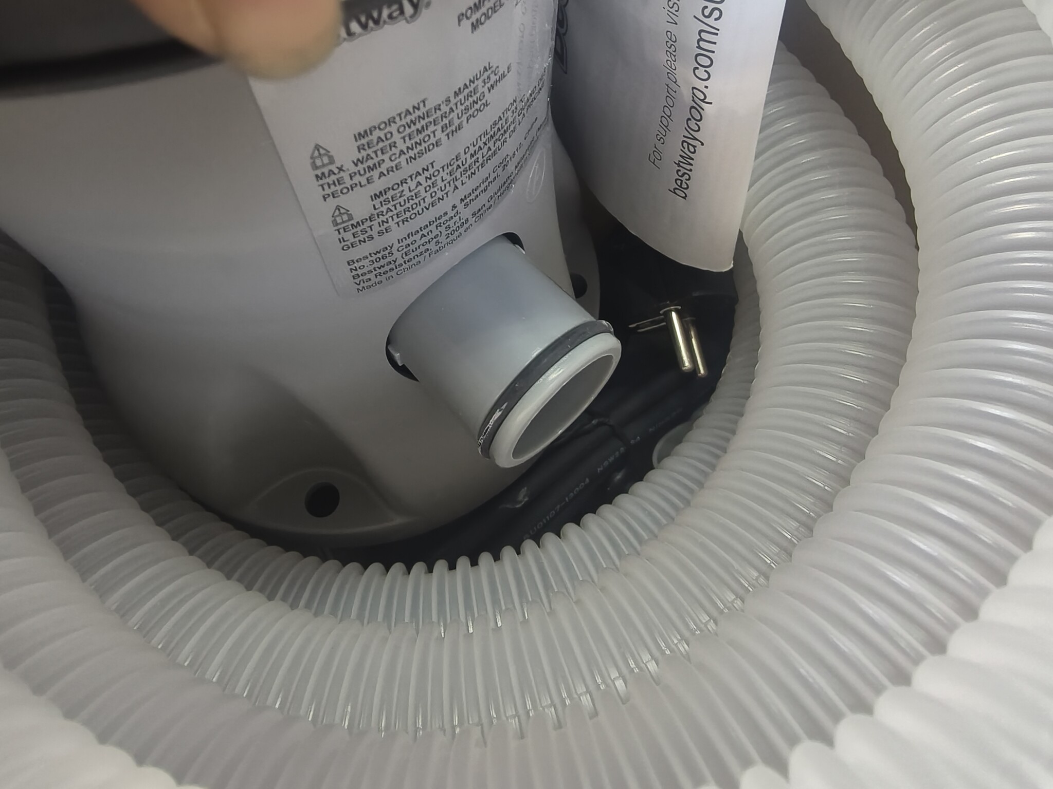 Bestway Filterpomp 1249 l/u - Type I - 50% Korting!