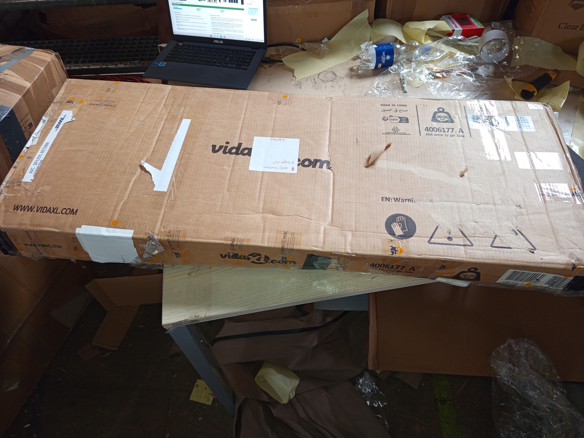 vidaXL Containerberging 2x240L - Antraciet - 55% Korting!