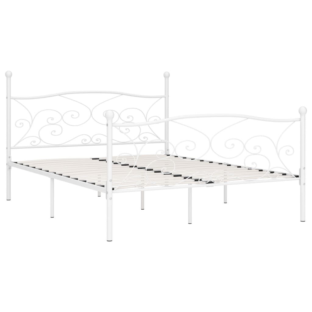 VidaXL Bedframe Wit 180x200 cm - Krasjes - 55% Korting!