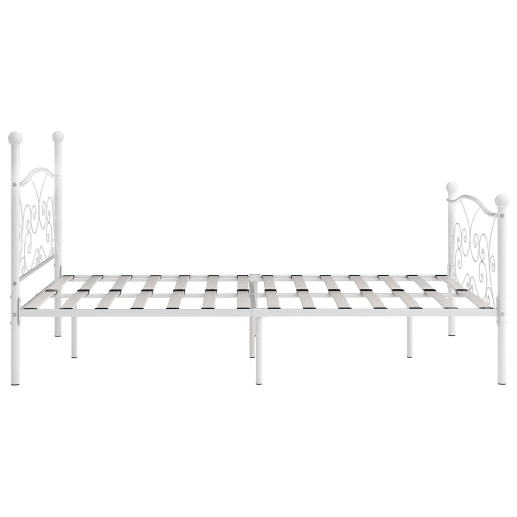 VidaXL Bedframe Wit 180x200 cm - Krasjes - 55% Korting!