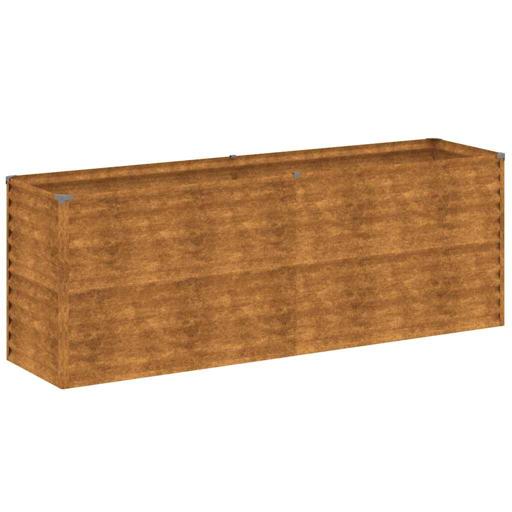 VidaXL Verhoogde Plantenbak Cortenstaal 196cm - 55% Korting!