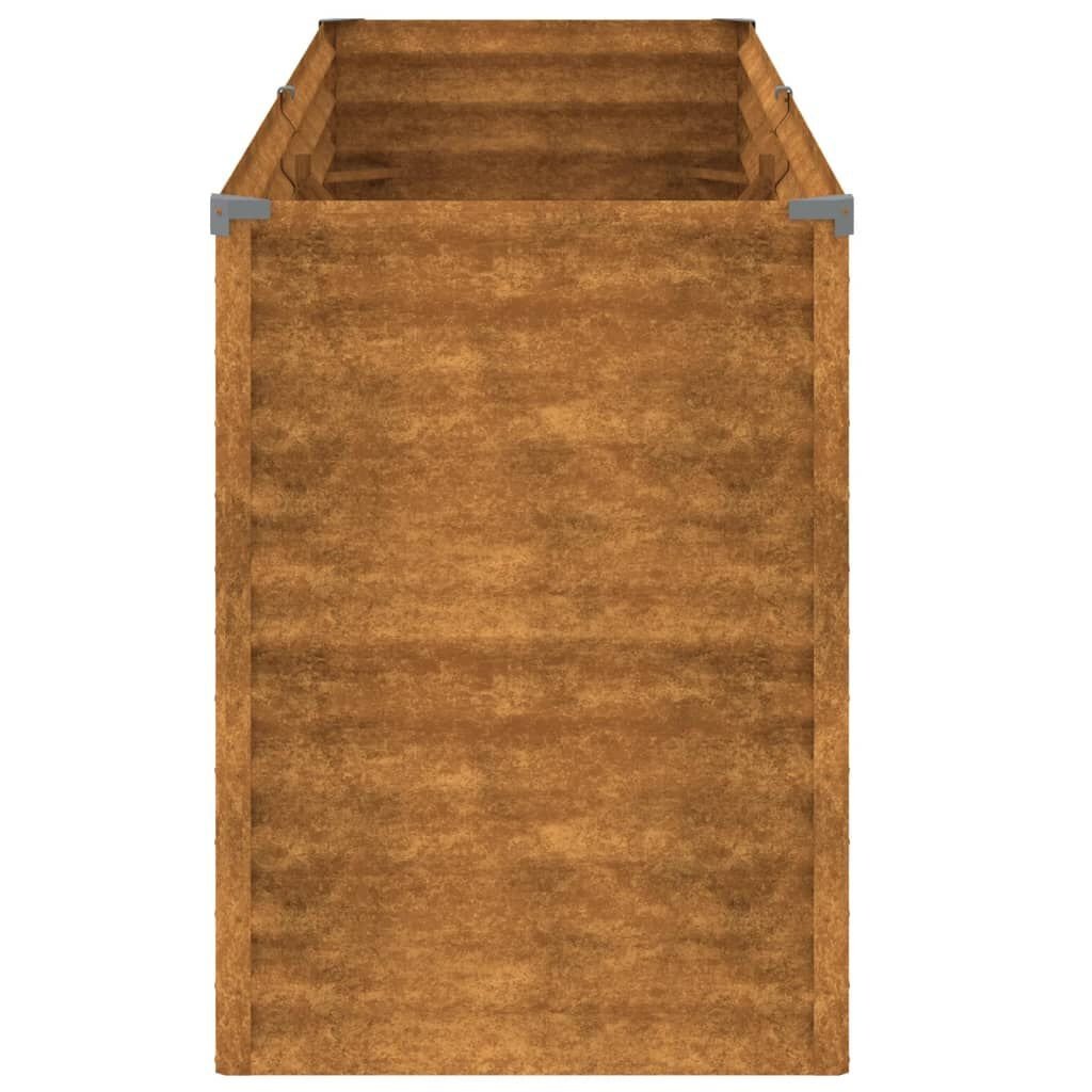 VidaXL Verhoogde Plantenbak Cortenstaal 196cm - 55% Korting!