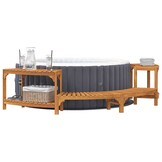 Hot Tub Omgeving Acaciahout Bruin - 47% Korting!
