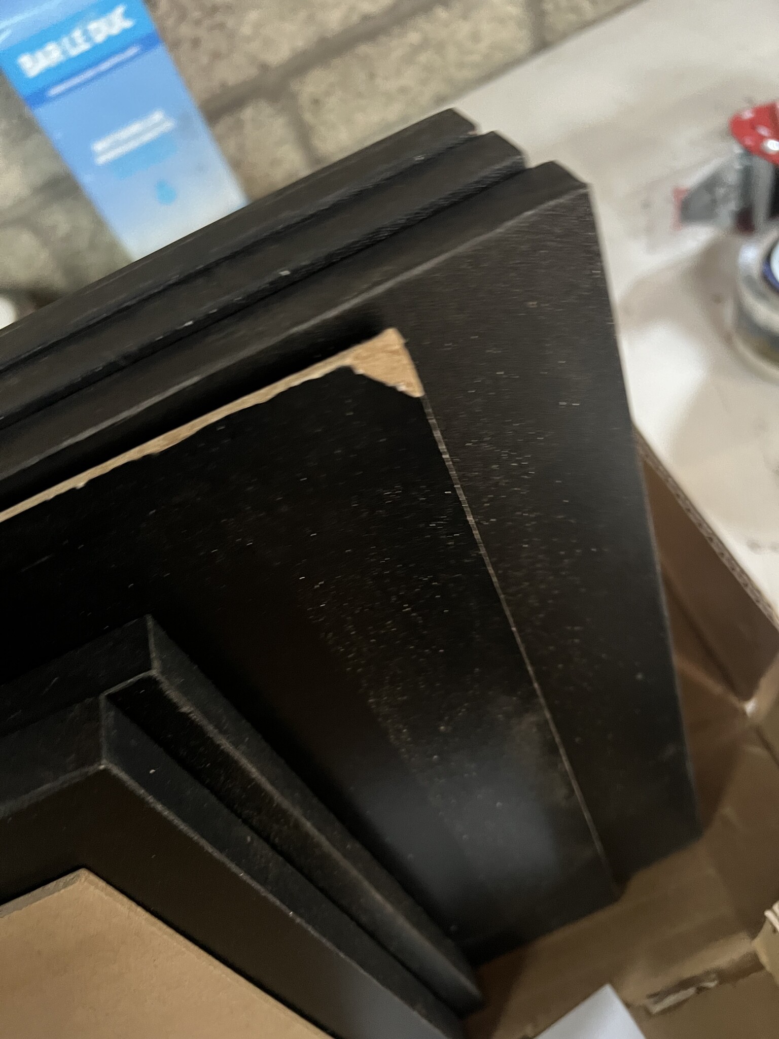 vidaXL Badkamerkast Zwart 30x30x95cm - 64% Korting!