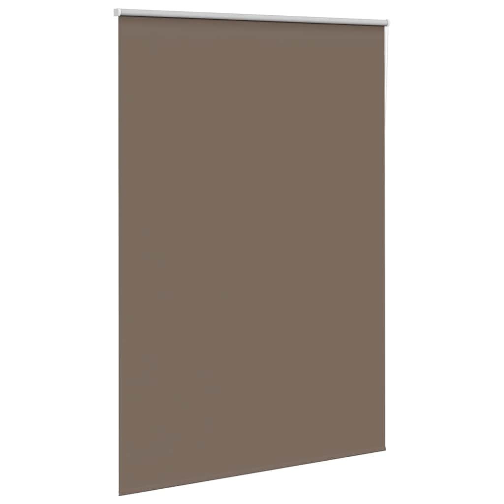 vidaXL Verduisterend Rolgordijn Koffie 145x210 - 51% Korting!