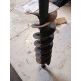 Grondboor 80mm - Handvat & Dubbele Schroef - 60% Korting!