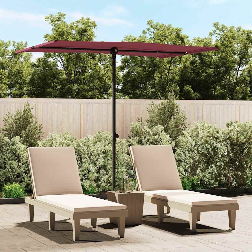 VidaXL Parasol Bordeaux - 2x1.5m - 55% Korting! (Lichte Schade)