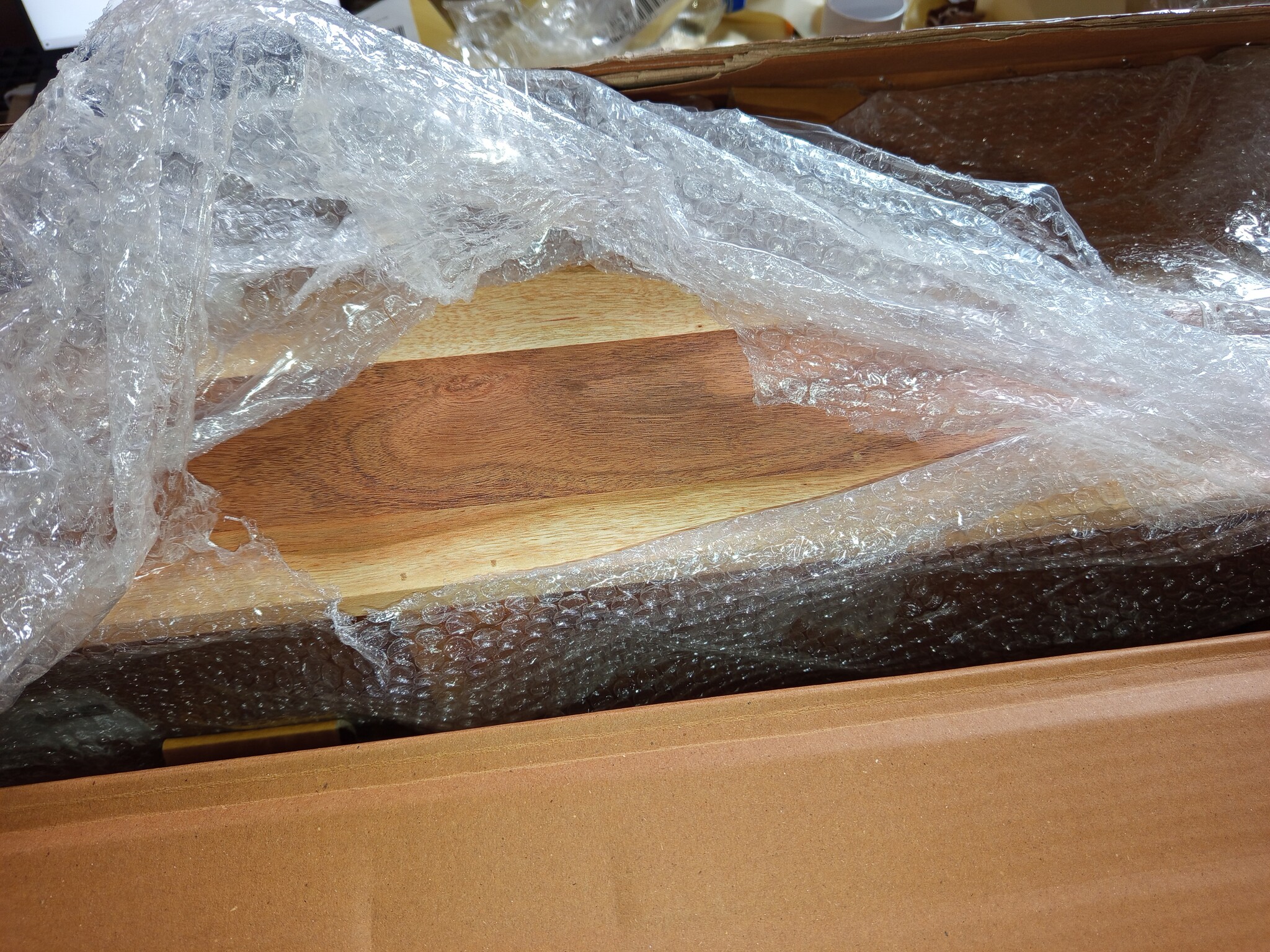 vidaXL Wandmeubel Acaciahout 100cm - 55% Korting! (LET OP: Beschadigd)
