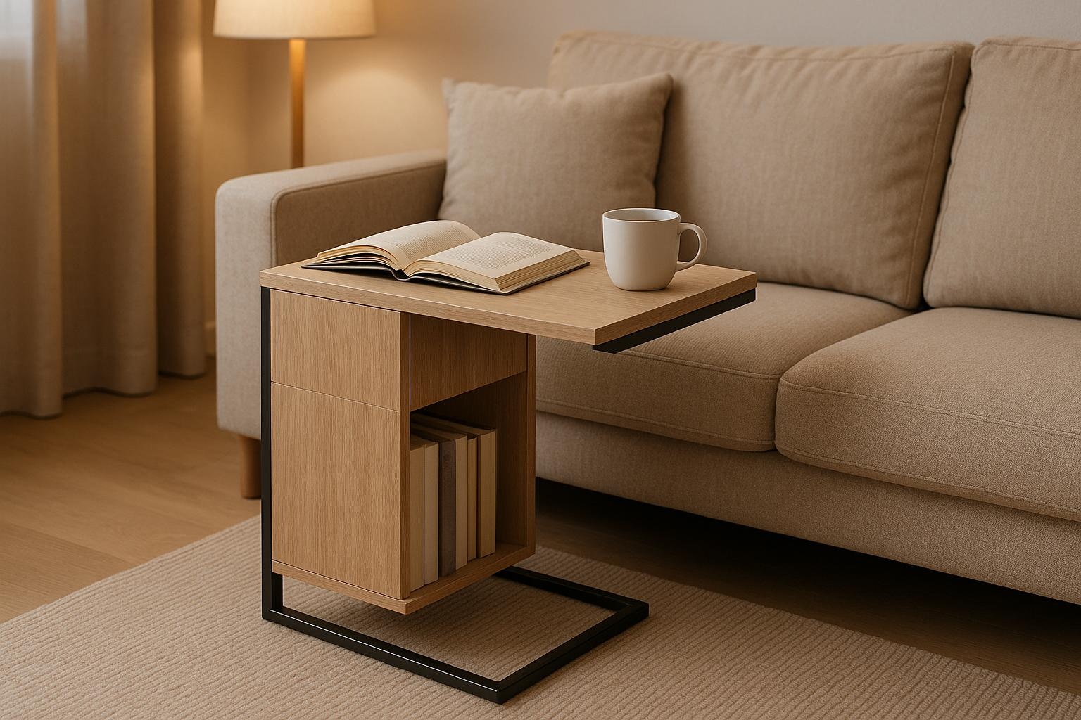 Slimme bijzettafels voor kleine ruimtes: functioneel en stijlvol