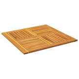 Tafelblad Acacia 90x90cm - Vierkant - 60% Korting! (Met Krasje)