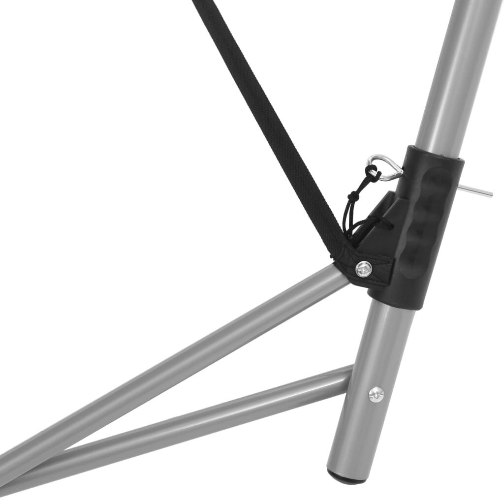 VidaXL Hangmat met Standaard Bruin - 55% Korting! (Tas Beschadigd)