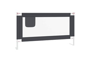 vidaXL Bedhekje 150cm Donkergrijs - 46% Korting!