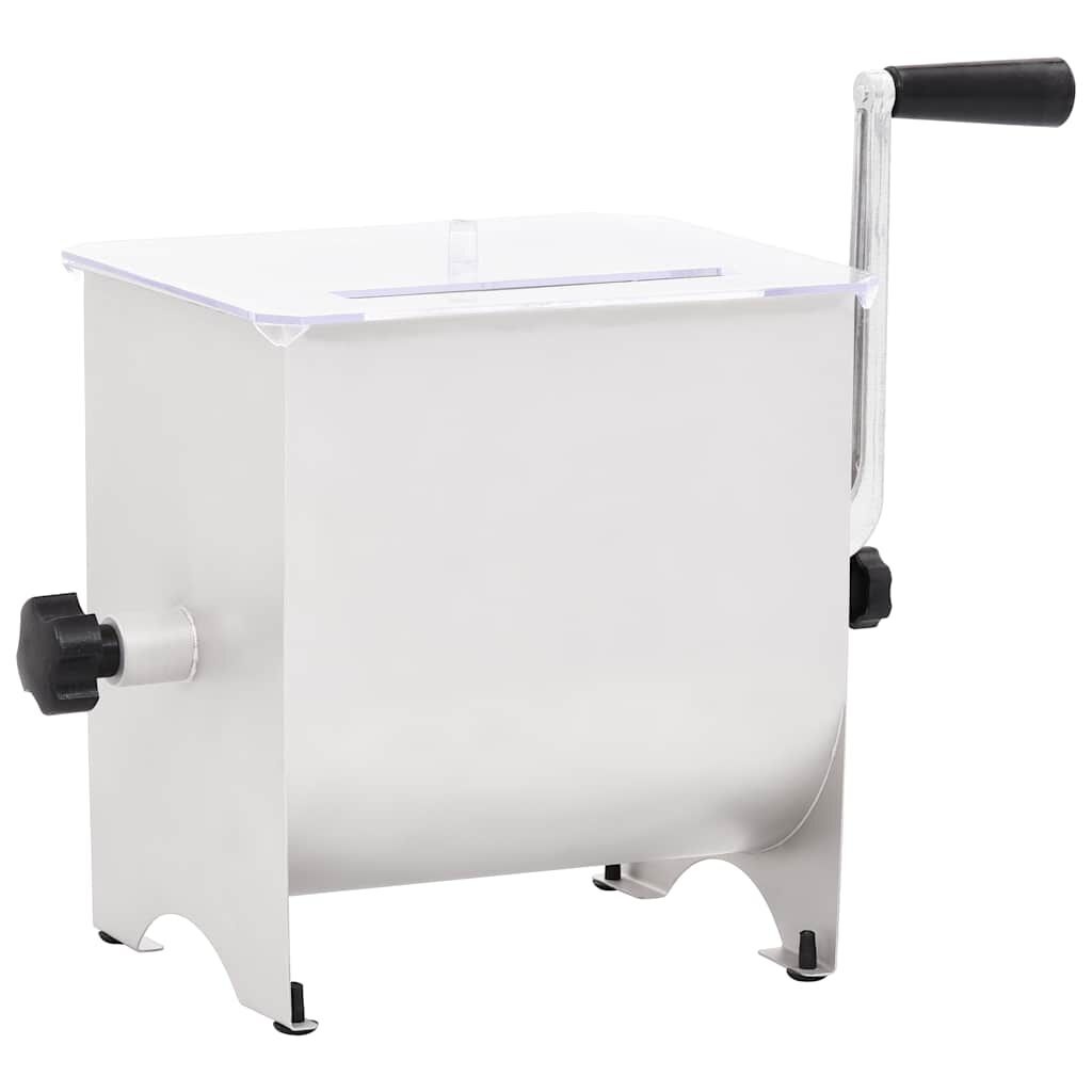 VidaXL Vleesmixer RVS - Handmatig - 40% Korting!