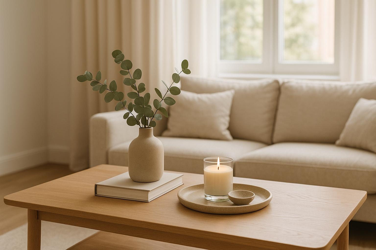 Salontafel styling: combineer accessoires zonder rommelig te worden