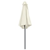 VidaXL Parasol Zandwit 270cm - 46% Korting! (Zo Goed Als Nieuw)
