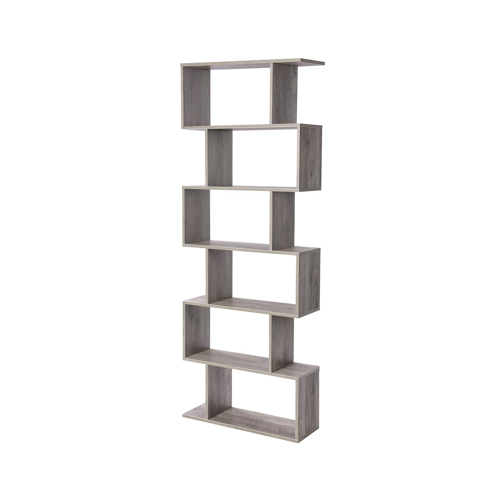 Grijze Boekenkast VASAGLE - 46% Korting!