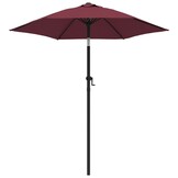 vidaXL Parasol Bordeauxrood 200x224cm - 51% Korting!